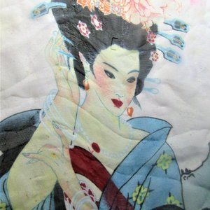 Silky Geisha  Sheer Scarf